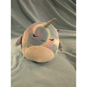 Squishmallow Original 7" Ter The Narwhal Plush - Soft, Cuddly, Collectible Toy